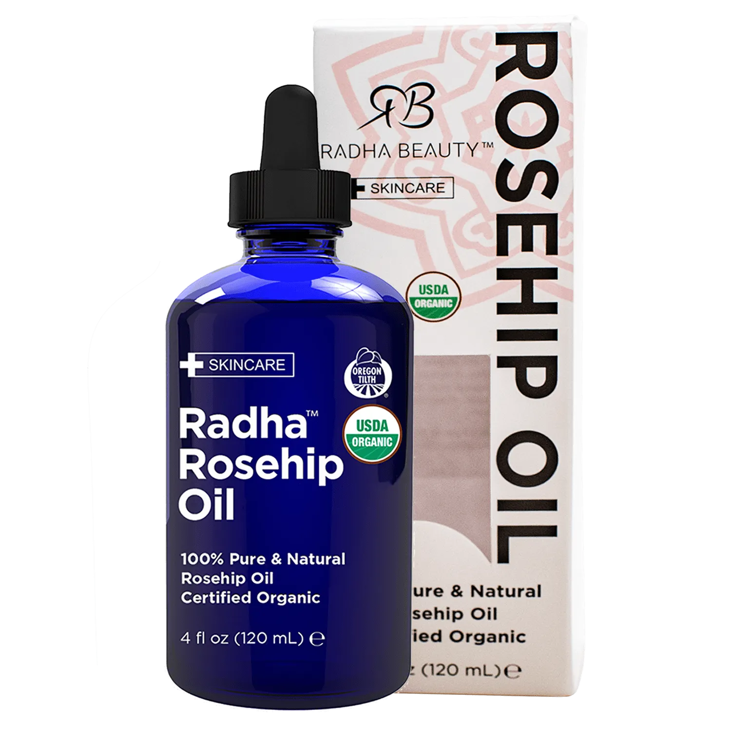 100% Pure and Organic Rosehip Oil