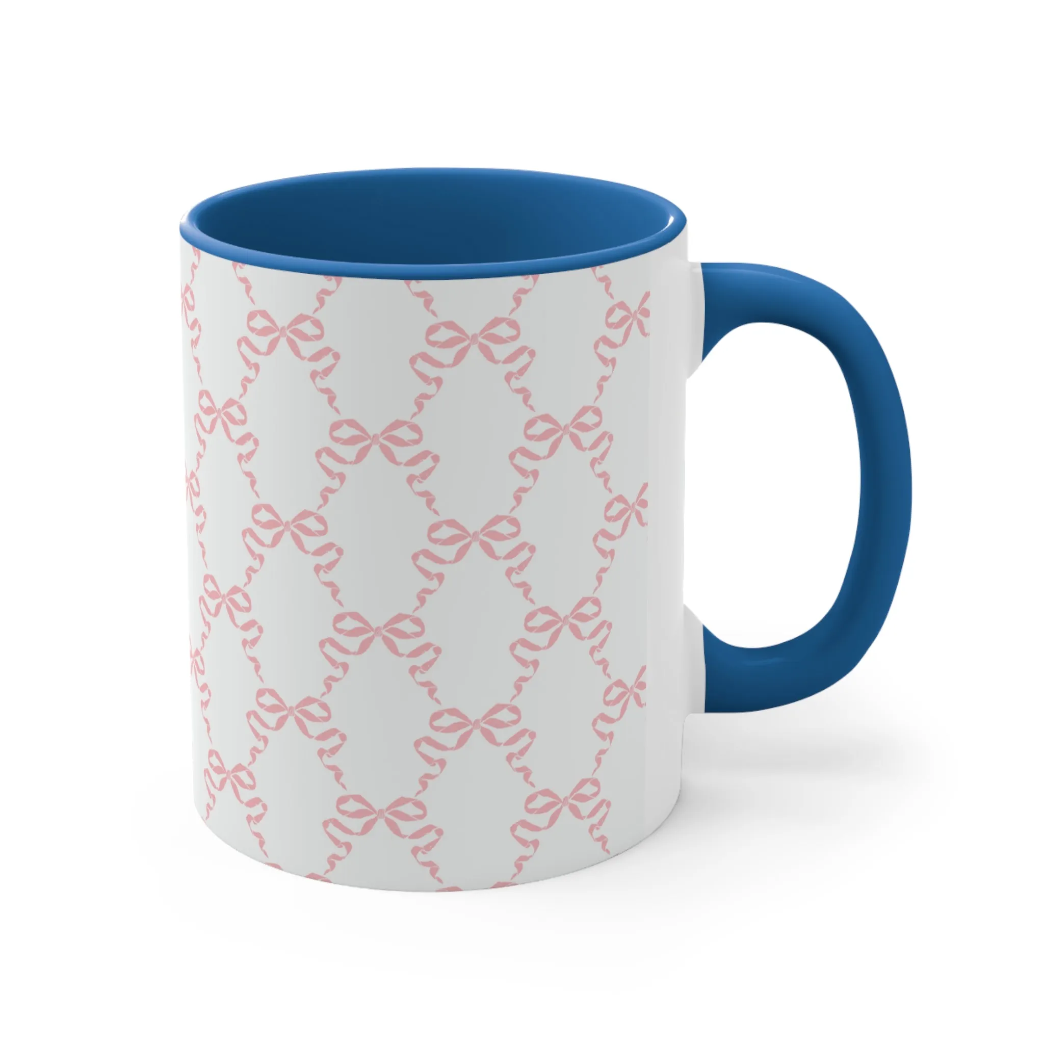 11oz Coquette Pink Bow Ceramic Mug