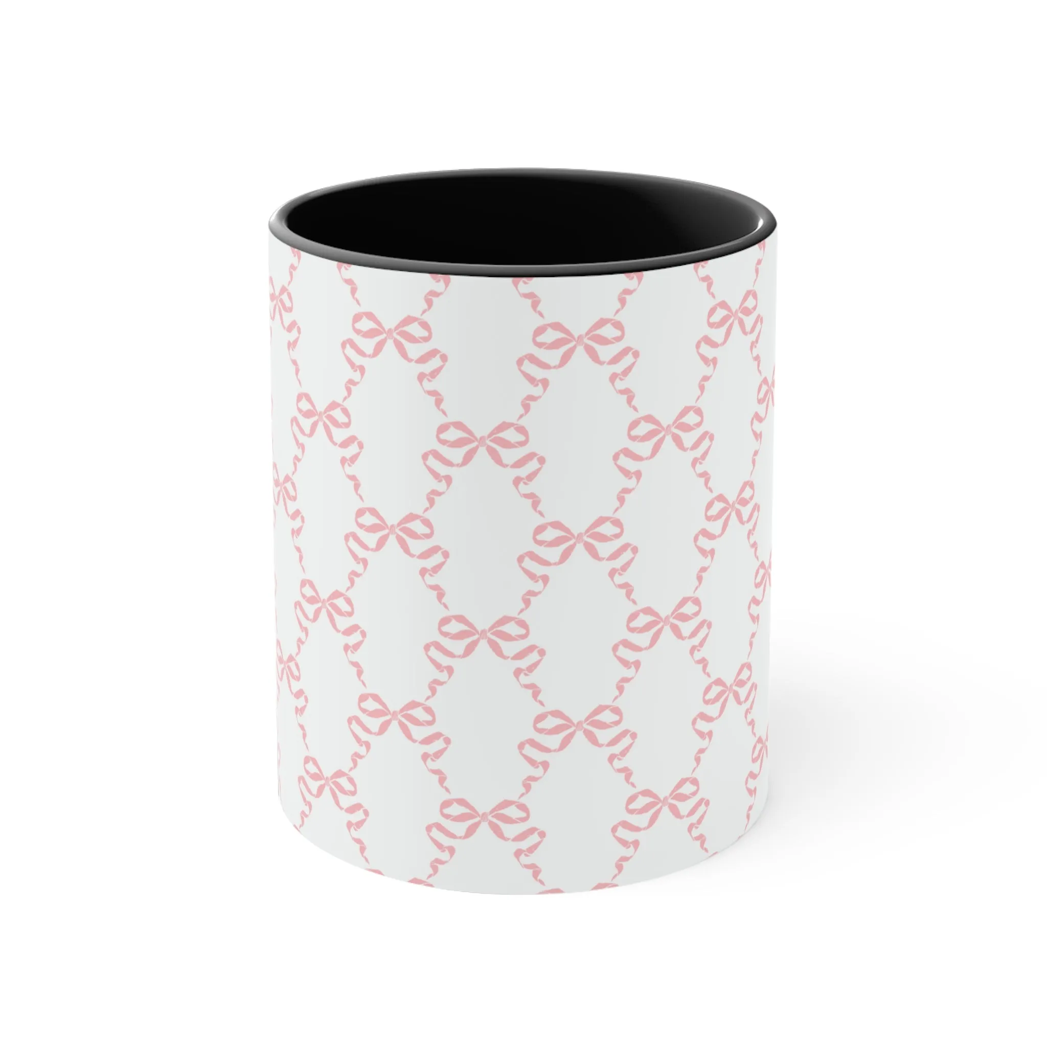 11oz Coquette Pink Bow Ceramic Mug