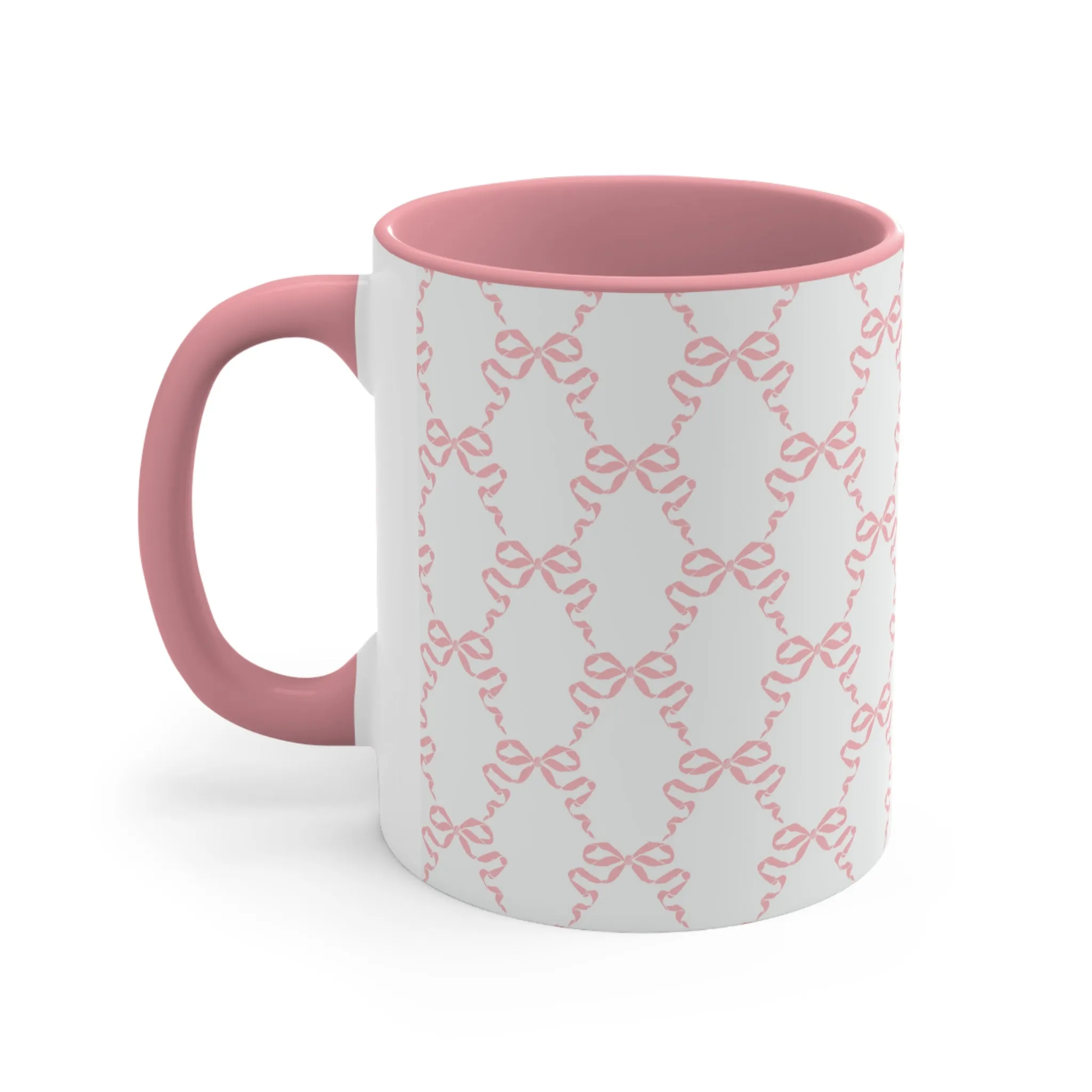 11oz Coquette Pink Bow Ceramic Mug