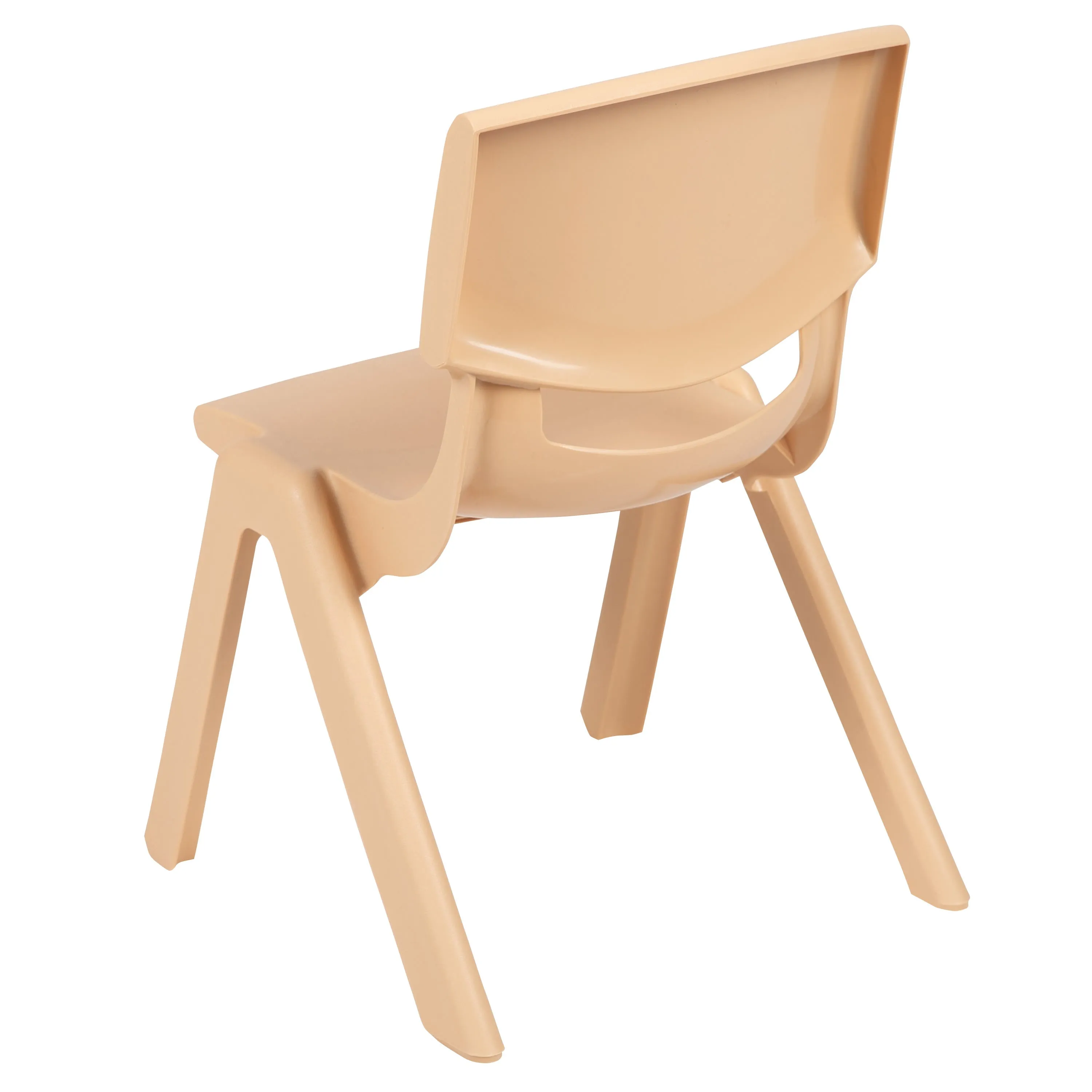 2 Pack Plastic Stackable School Chair with 10.5" Seat Height