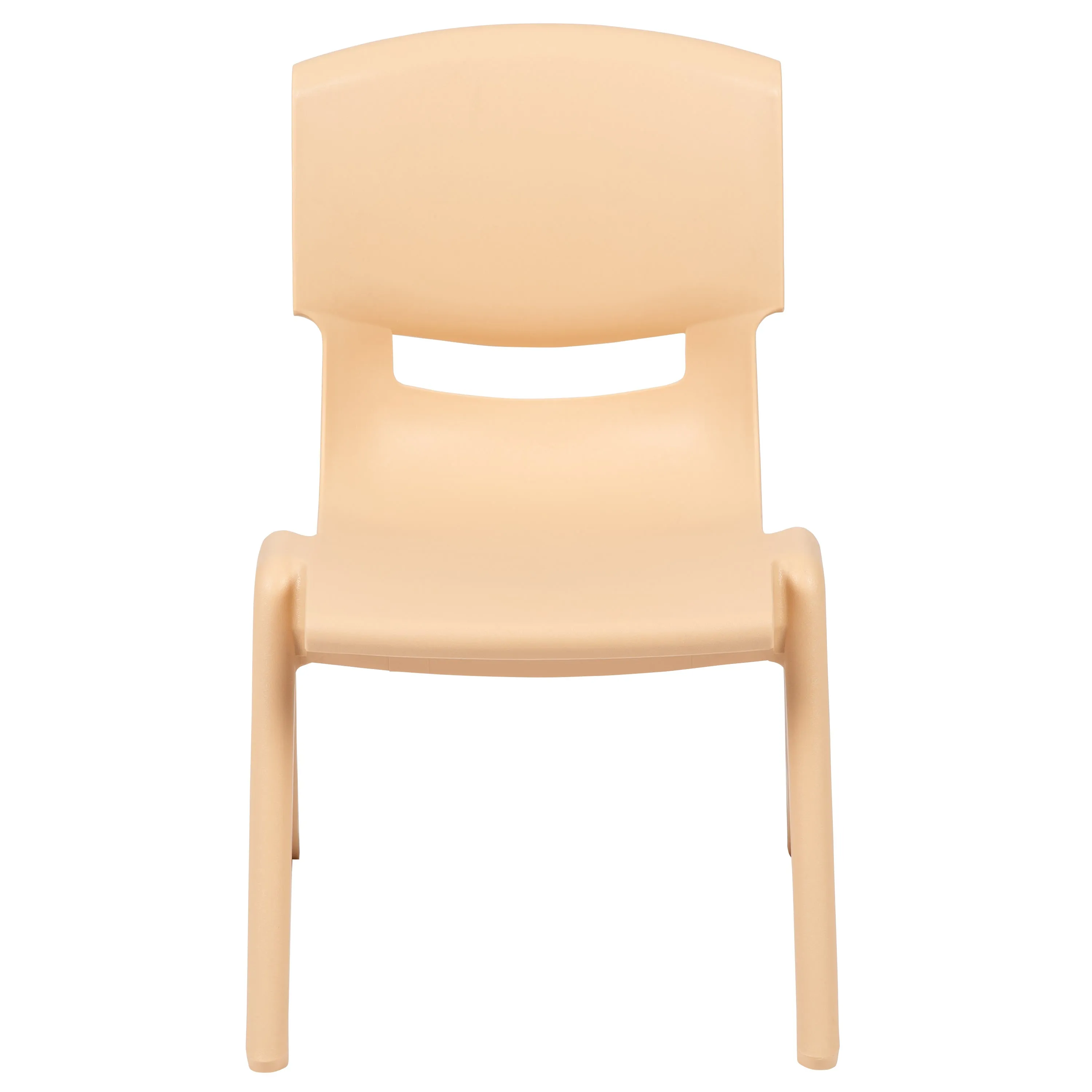 2 Pack Plastic Stackable School Chair with 10.5" Seat Height