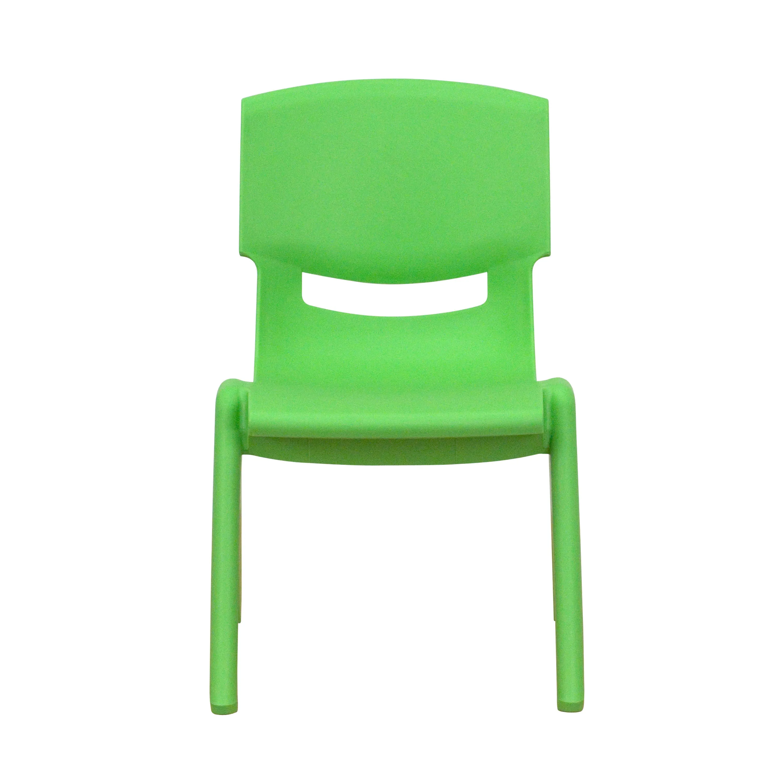 2 Pack Plastic Stackable School Chair with 10.5" Seat Height