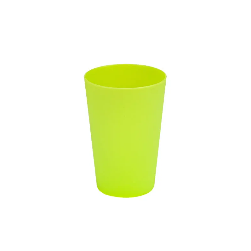 5 Pieces Solid Color Plastic Water Cups, HG0091