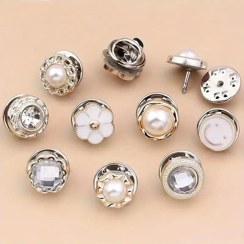 5/10 Pcs Women Shirt Buttons Clothing Jacket Gifts Jewelry