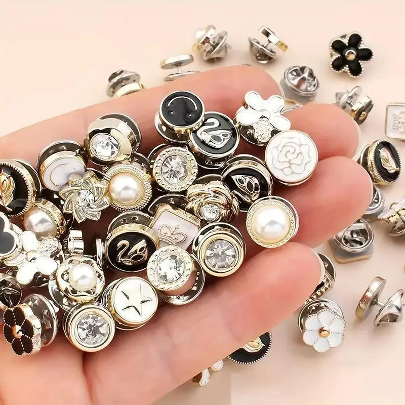 5/10 Pcs Women Shirt Buttons Clothing Jacket Gifts Jewelry