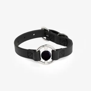 All Eyes On Me Dog Collar Black/Black Obsidian