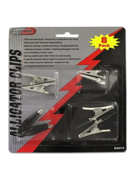 Alligator Clips (Available in a pack of 24)