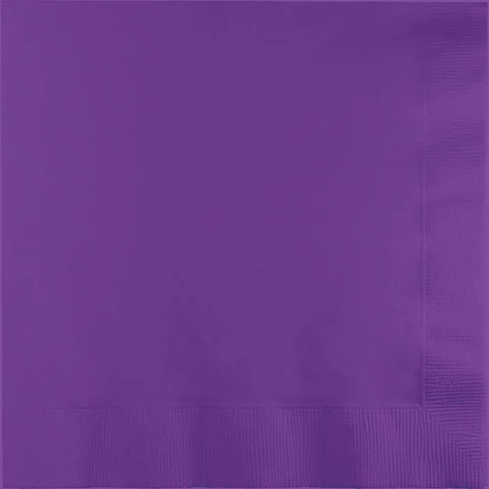 Amethyst Dinner Napkins 3Ply 1/4Fld (25/Pkg)