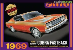 AMT 1/25 1969 Ford Torino Cobra Fastback (AMT1217M)