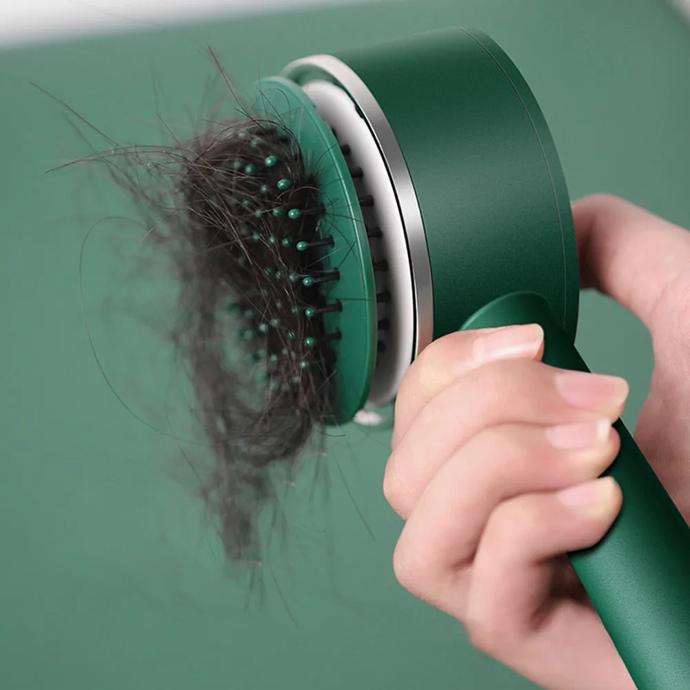 Anti-Static Self Cleaning Hair Brush