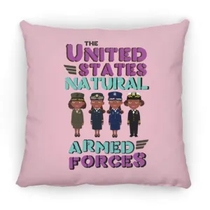 Armed Forces Throw Pillow 16x16