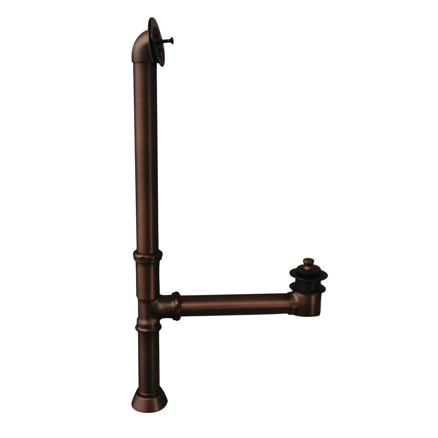 Bartlett 60" Cast Iron Roll Top Tub Kit-Oil Rubbed Bronze Accessories