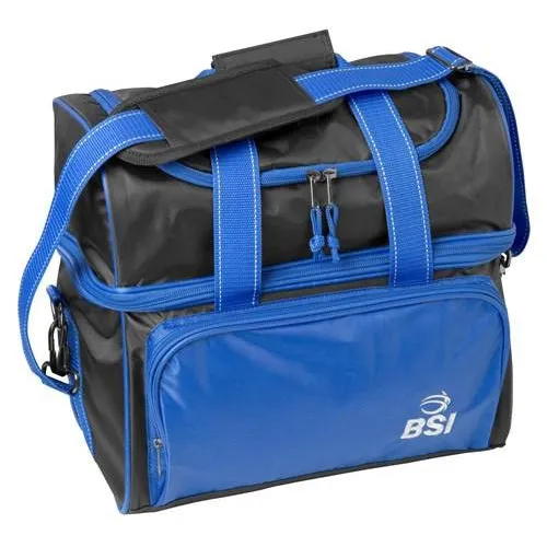 BSI Taxi Single Tote Bowling Bag Black Blue