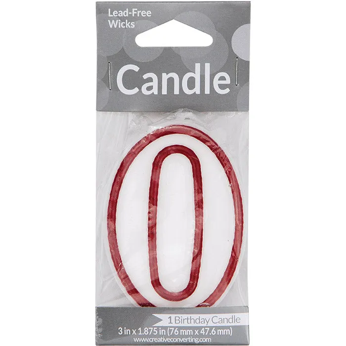 Bulk #0 Candles (6 per Case)