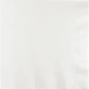 Bulk White Value Friendly Luncheon Napkins (240 per Case)