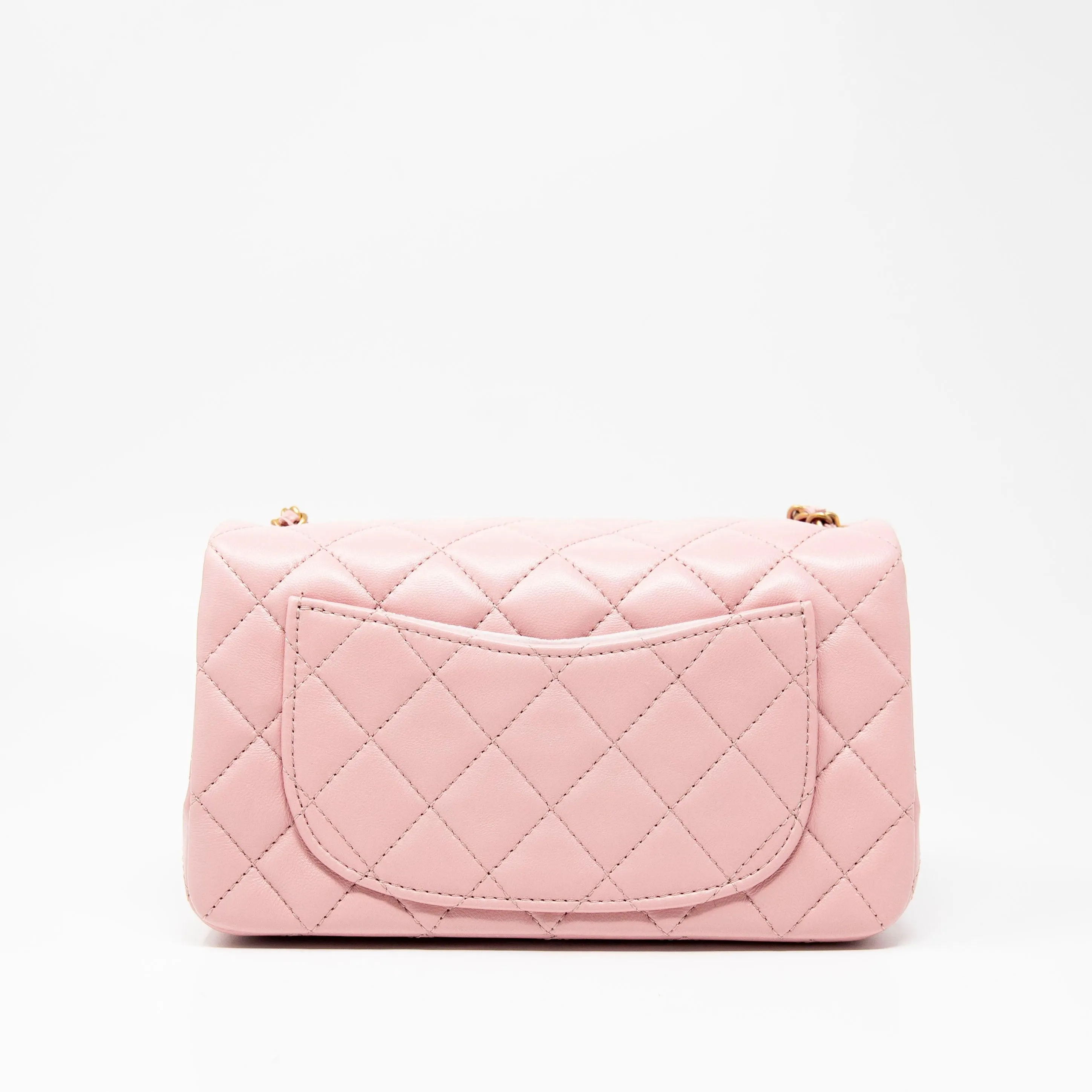 Chanel Pink Mini Pearl Crush Flap