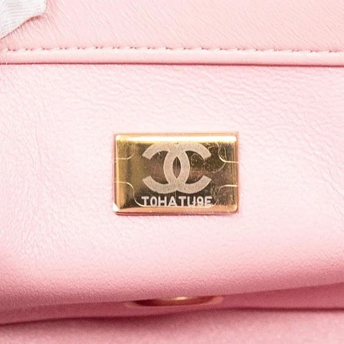 Chanel Pink Mini Pearl Crush Flap