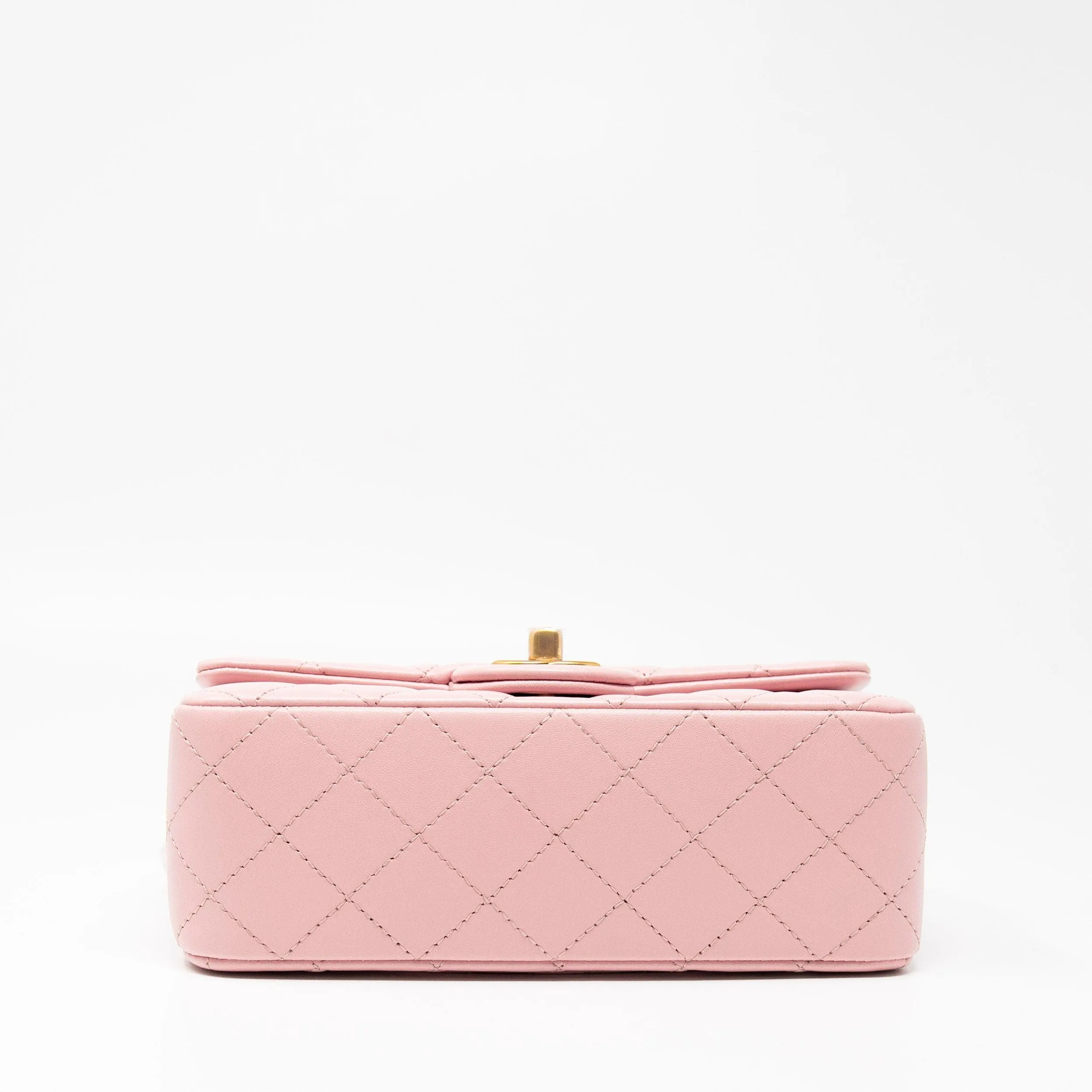 Chanel Pink Mini Pearl Crush Flap