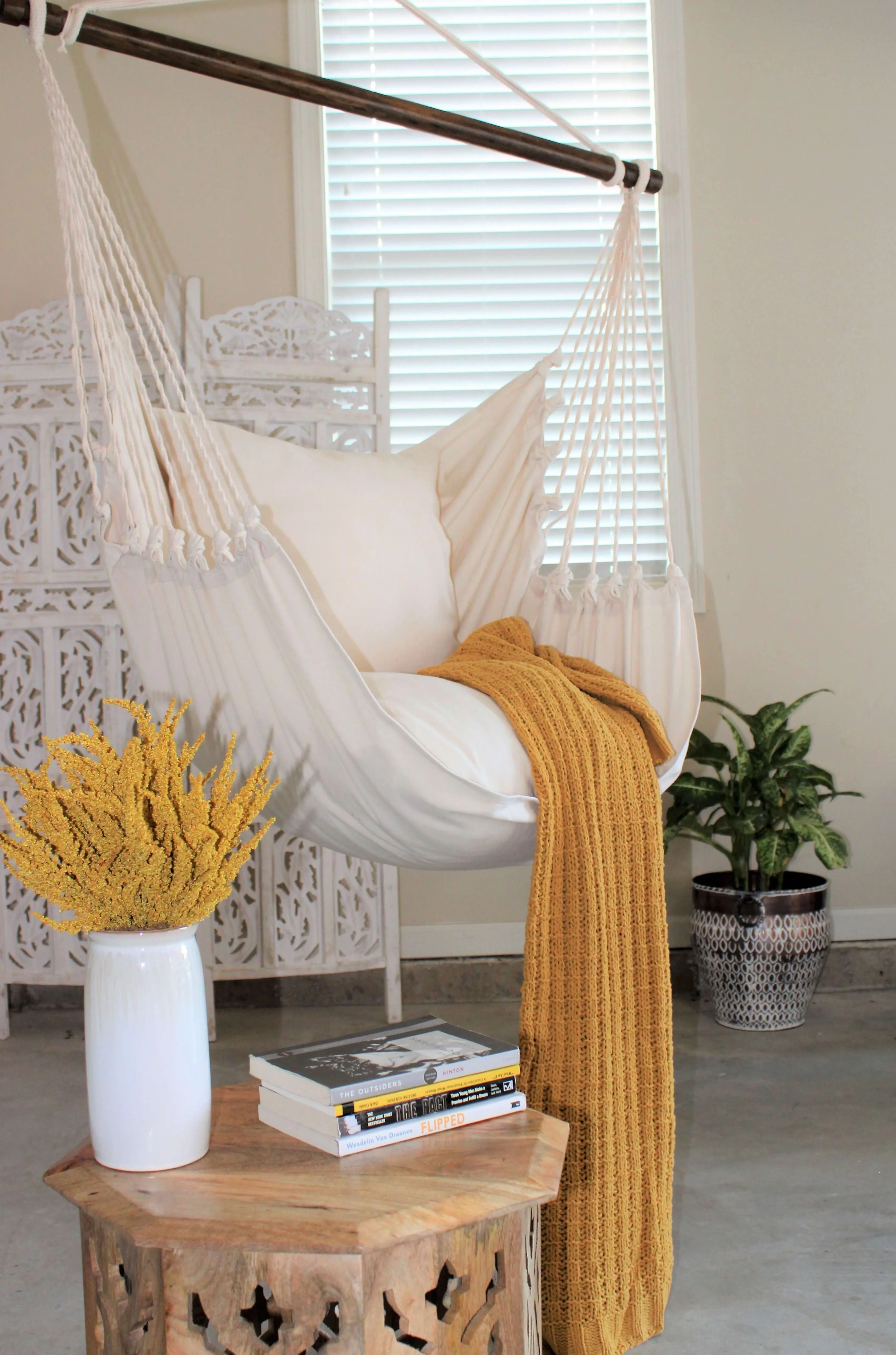 Classic Hammock Chair Swing | CLASSIC IVORY