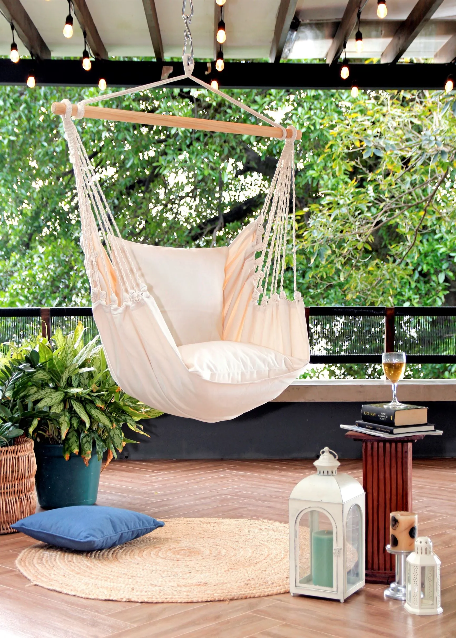 Classic Hammock Chair Swing | CLASSIC IVORY