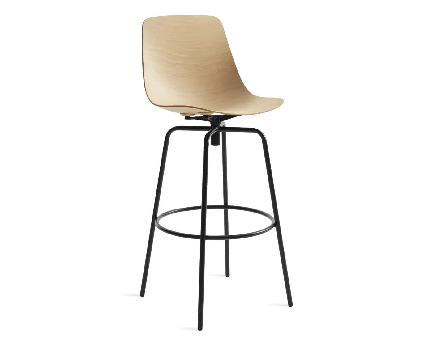 Clean Cut Swivel Stool