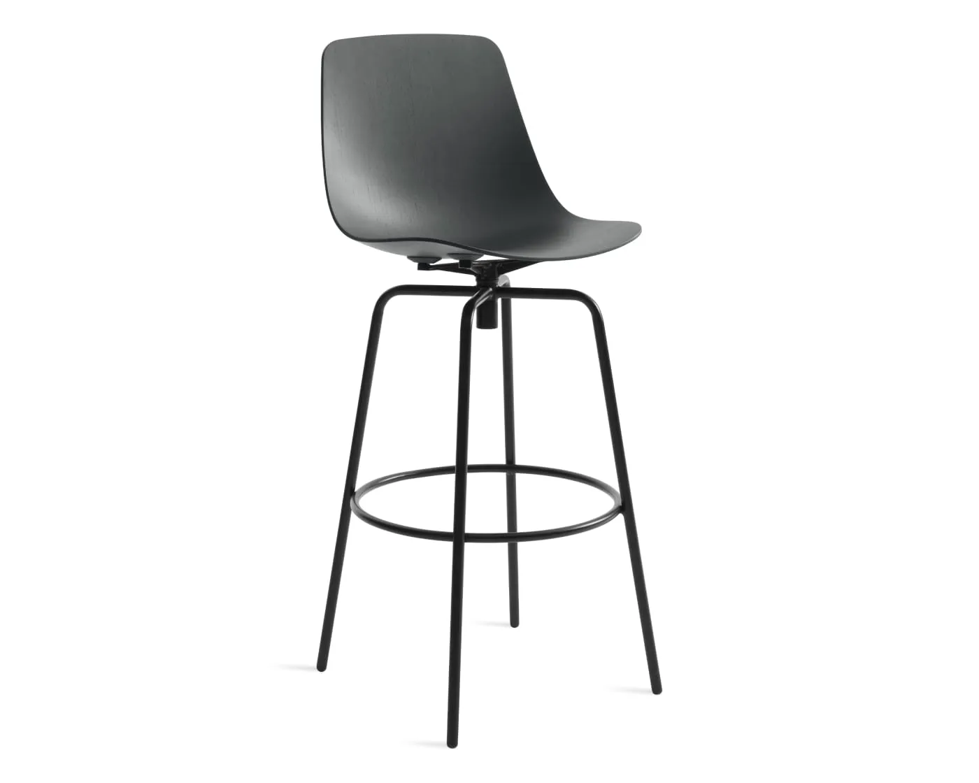 Clean Cut Swivel Stool