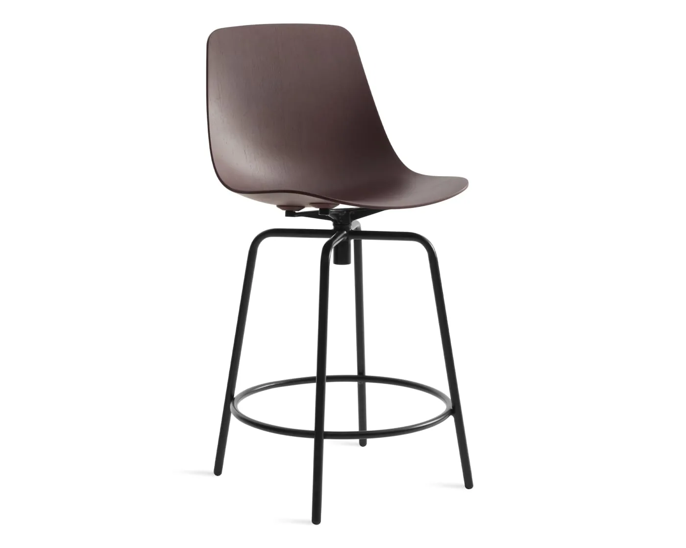 Clean Cut Swivel Stool