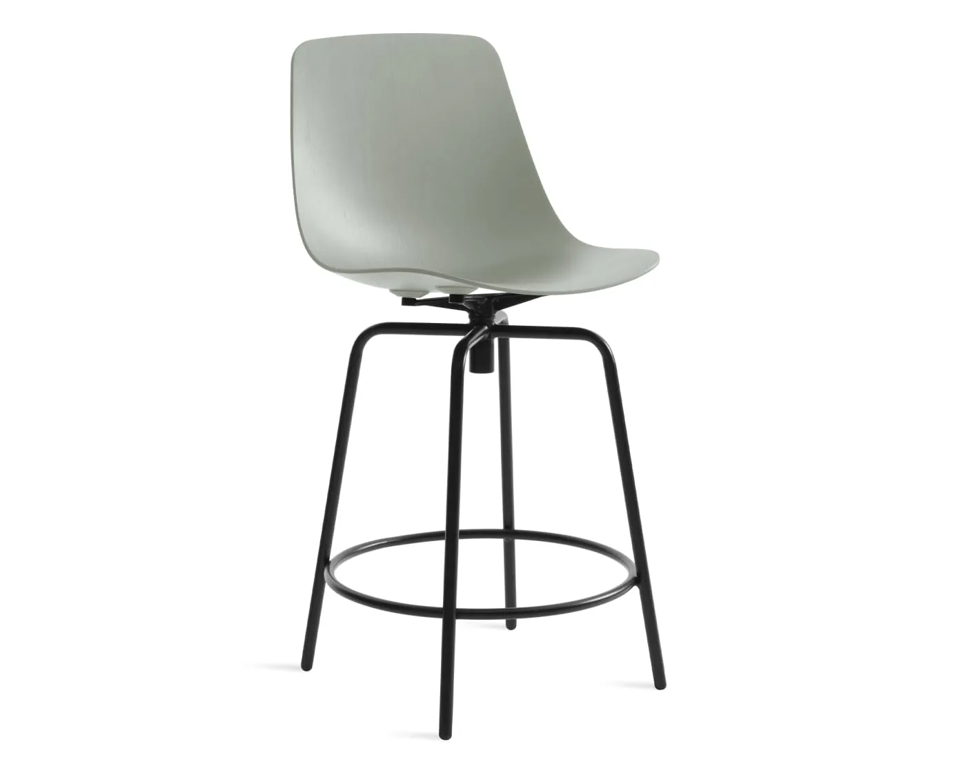 Clean Cut Swivel Stool