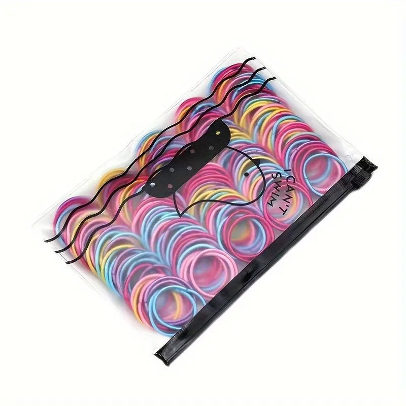 Colorful Elastic Hair Ties - Perfect Hair Accessories for Girls and Women