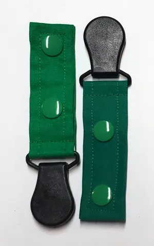 Cord Clip - Green Solid. Ready to Ship.