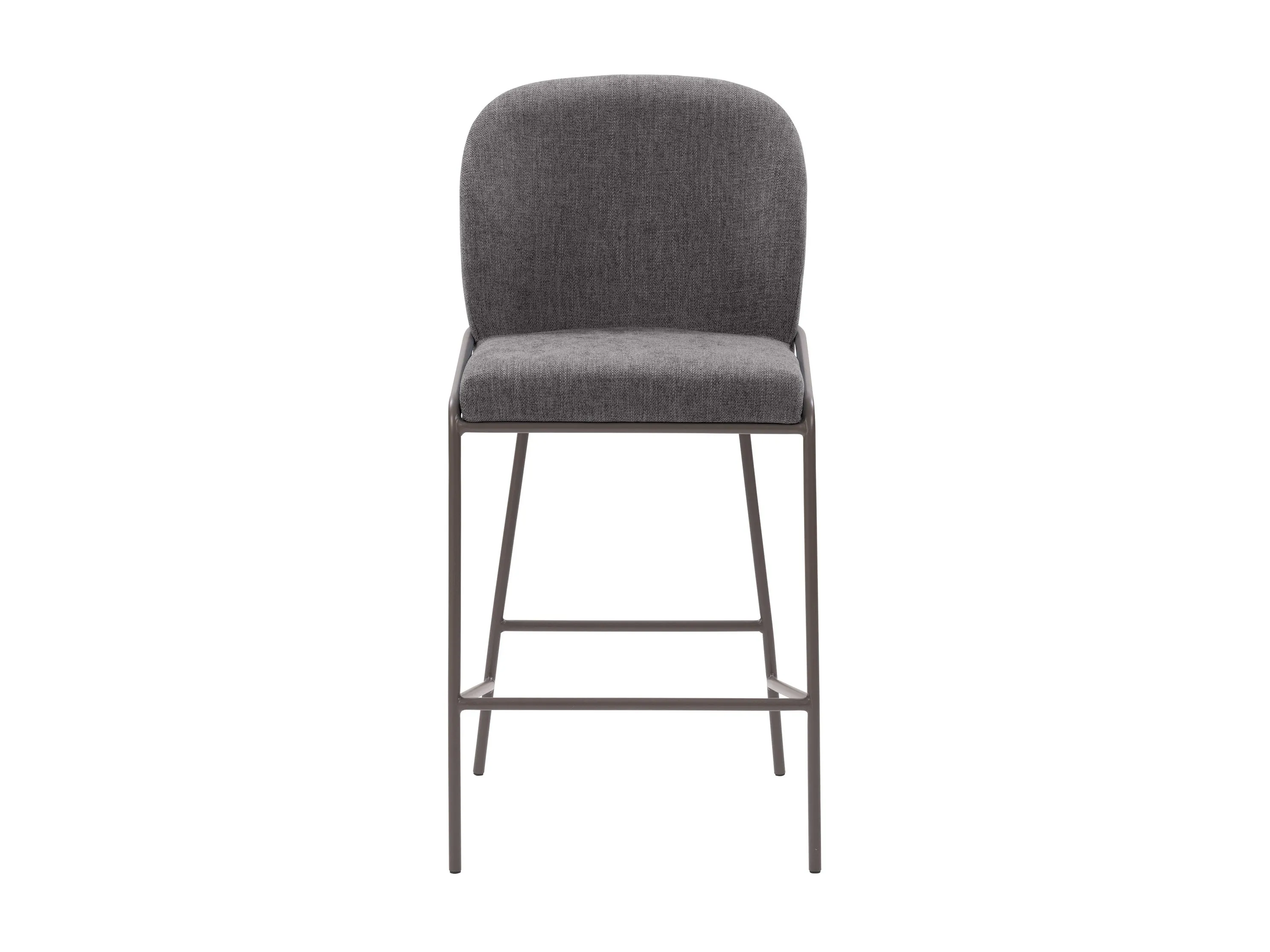 Dark Grey Modern Bar Stool