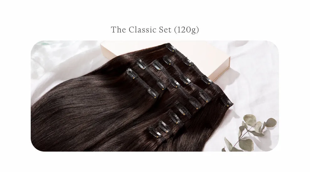 Dark Sandy Blonde, 20" Classic Clip-In Hair Extensions, #10 | 120g