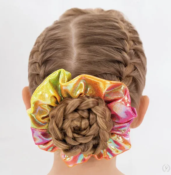 Eurotard 97172 Iridescent Splash Hair Scrunchie