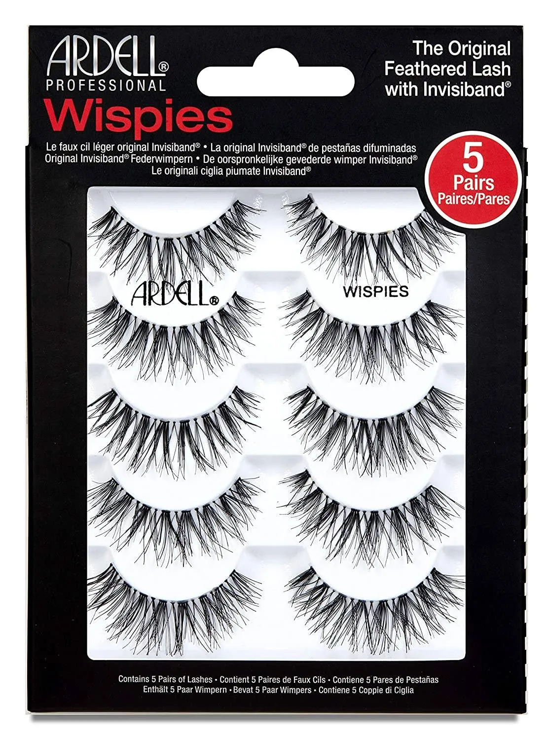 False Eyelashes Demi Wispies Black