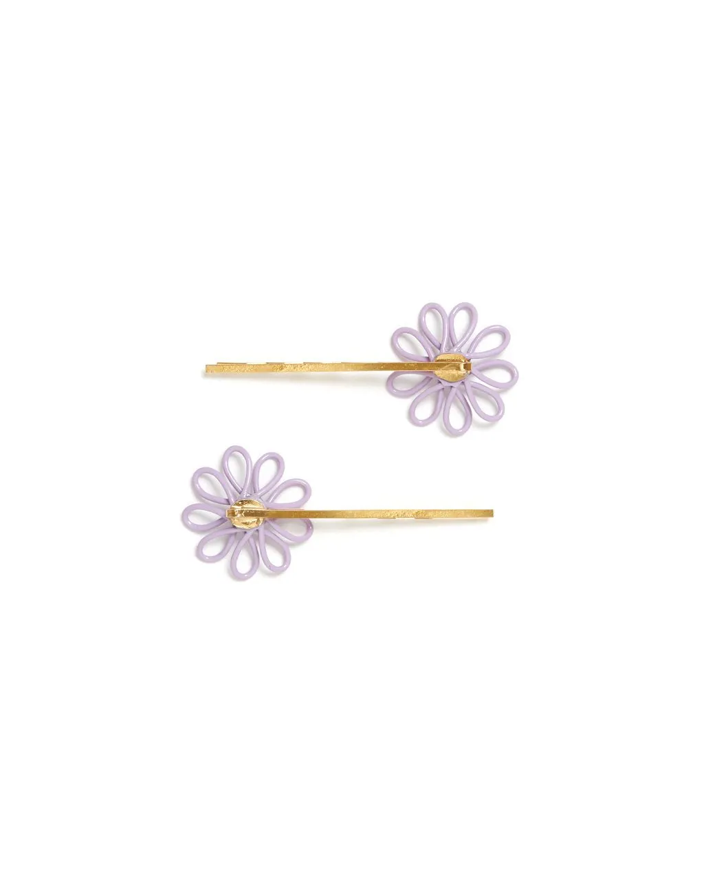 Genevieve Floral Bobby Pins