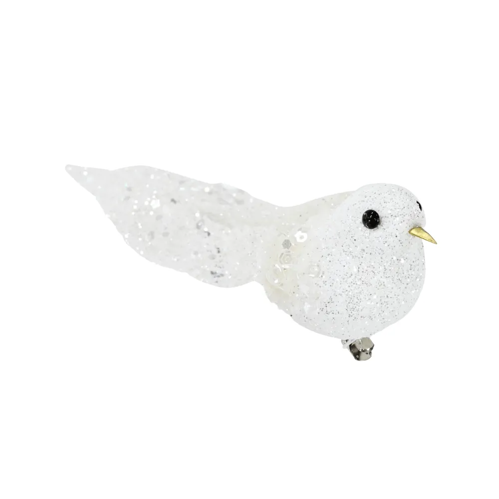 Glitter Sequins Bird Clip Asst