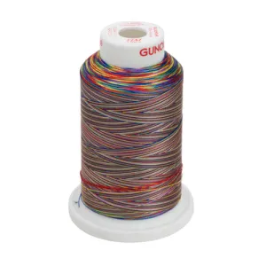 Gunold Embroidery Thread (Multi Color) - SULKY 40  - 1000m - 2247