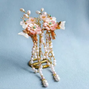 Hair Clip: Sakura Blossoms