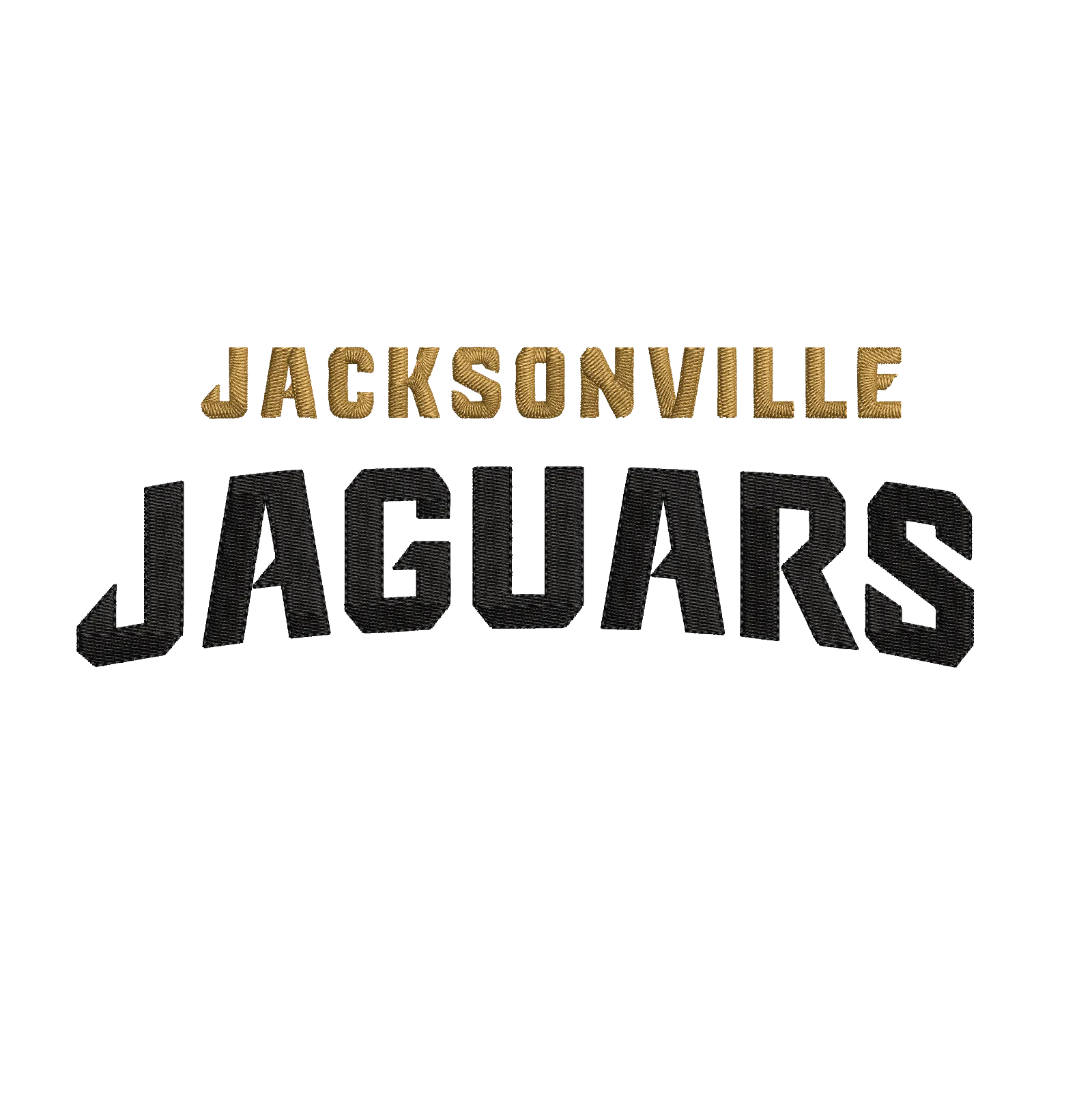 Jacksonville Jaguars - Pack of 6 Designs - 2 Sizes - Embroidery Design