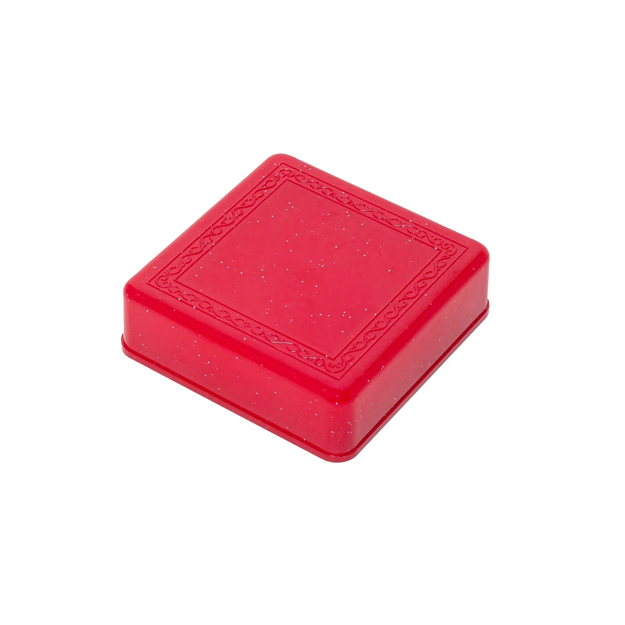 Lift off Lid Red Plastic Pendant Box XL