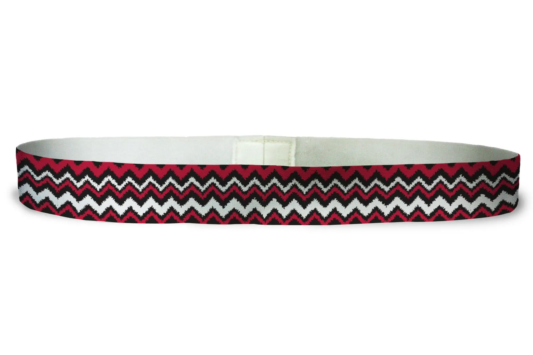 Loopty Loop Chevron Blurred Red Black