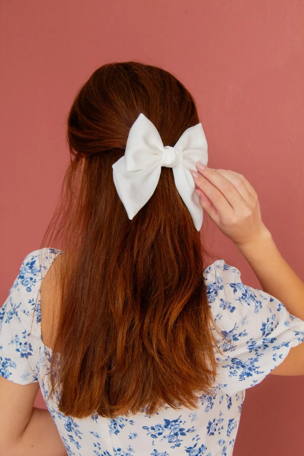 Mabel Satin Bow Clip