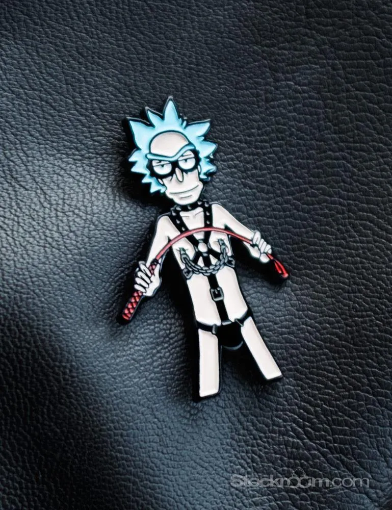 Master Rick Enamel Pin