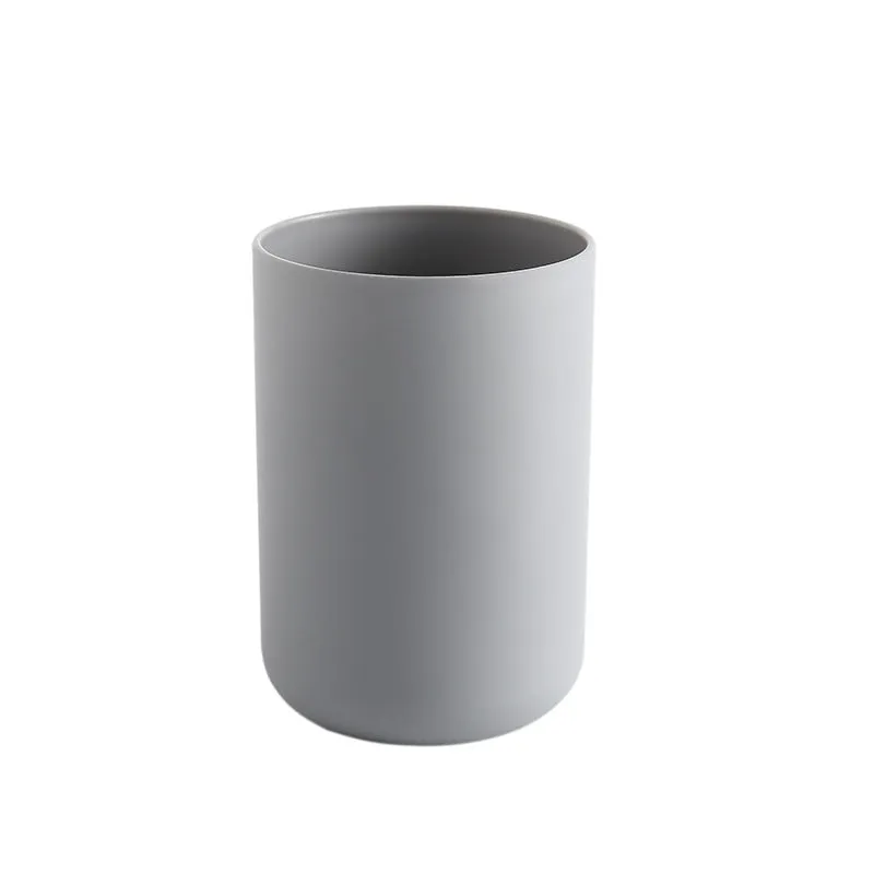 Minimalist Solid Color Plastic Wash Cup, HG0092