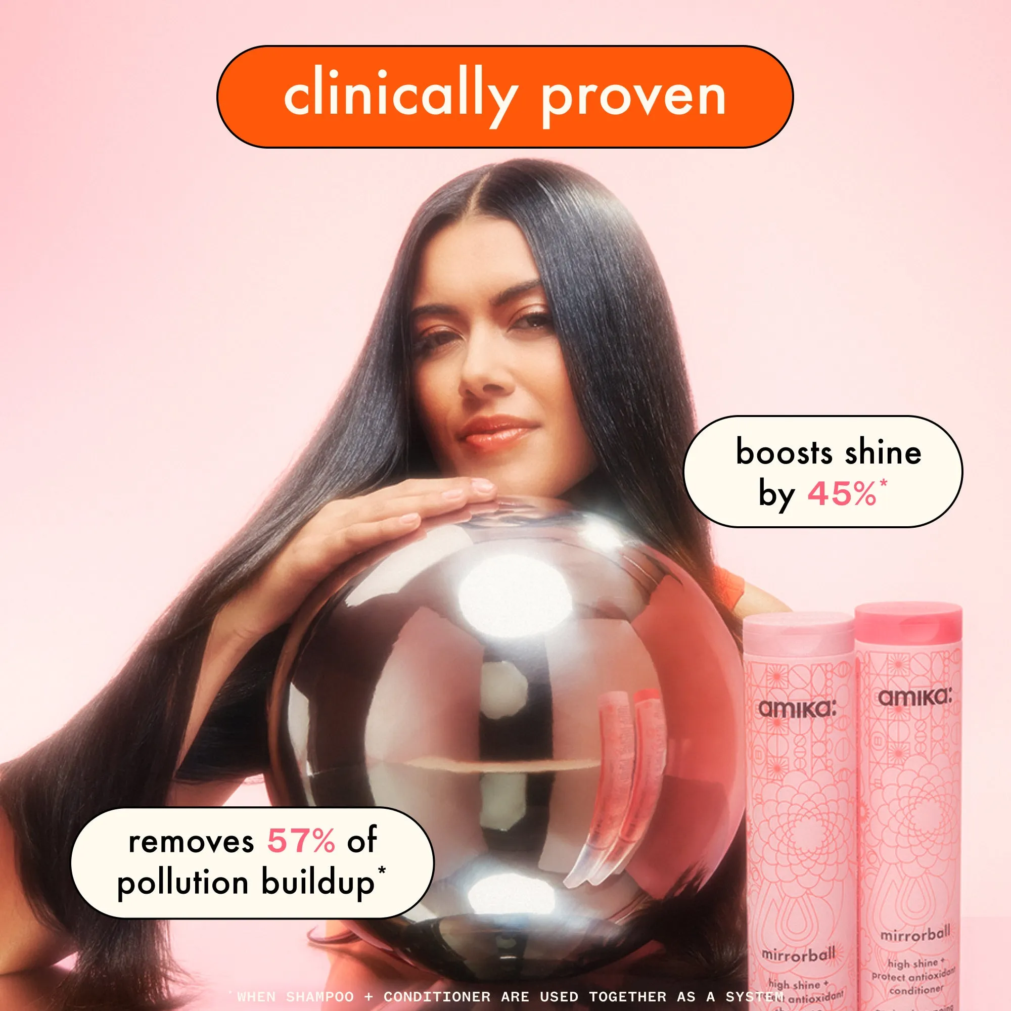 mirrorball | high shine   protect antioxidant conditioner