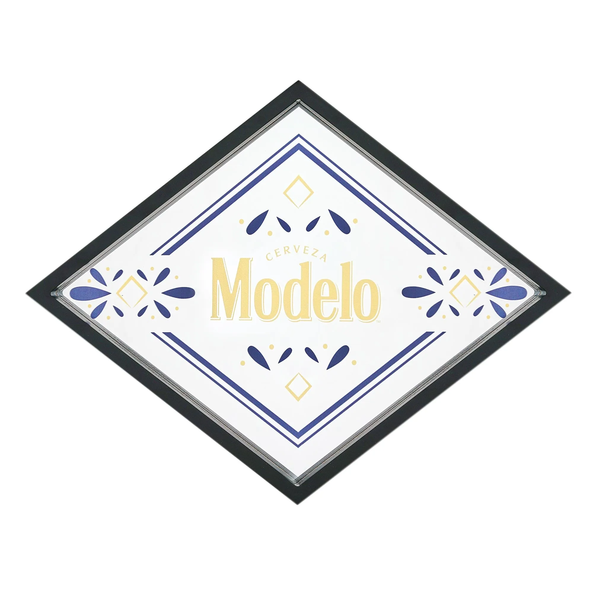 Modelo Printed Framed Mirror