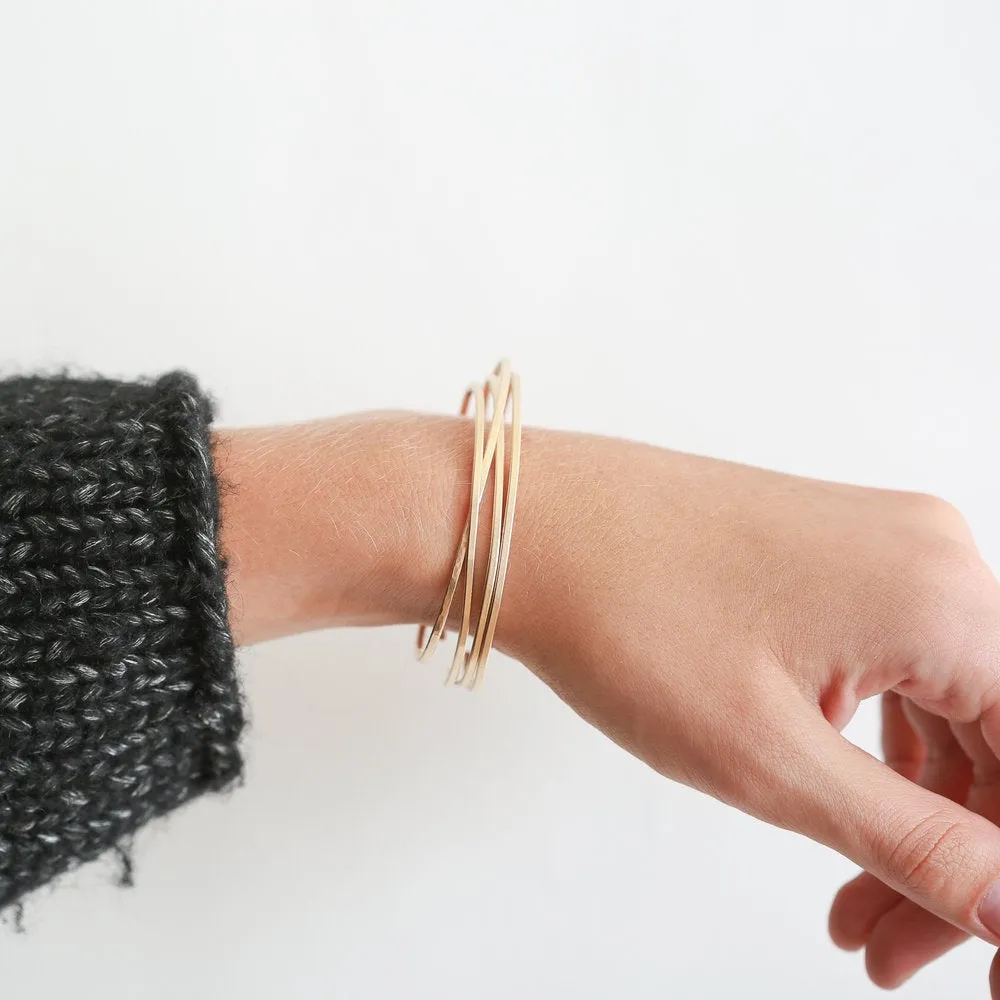 MODERN GOLD CUFF