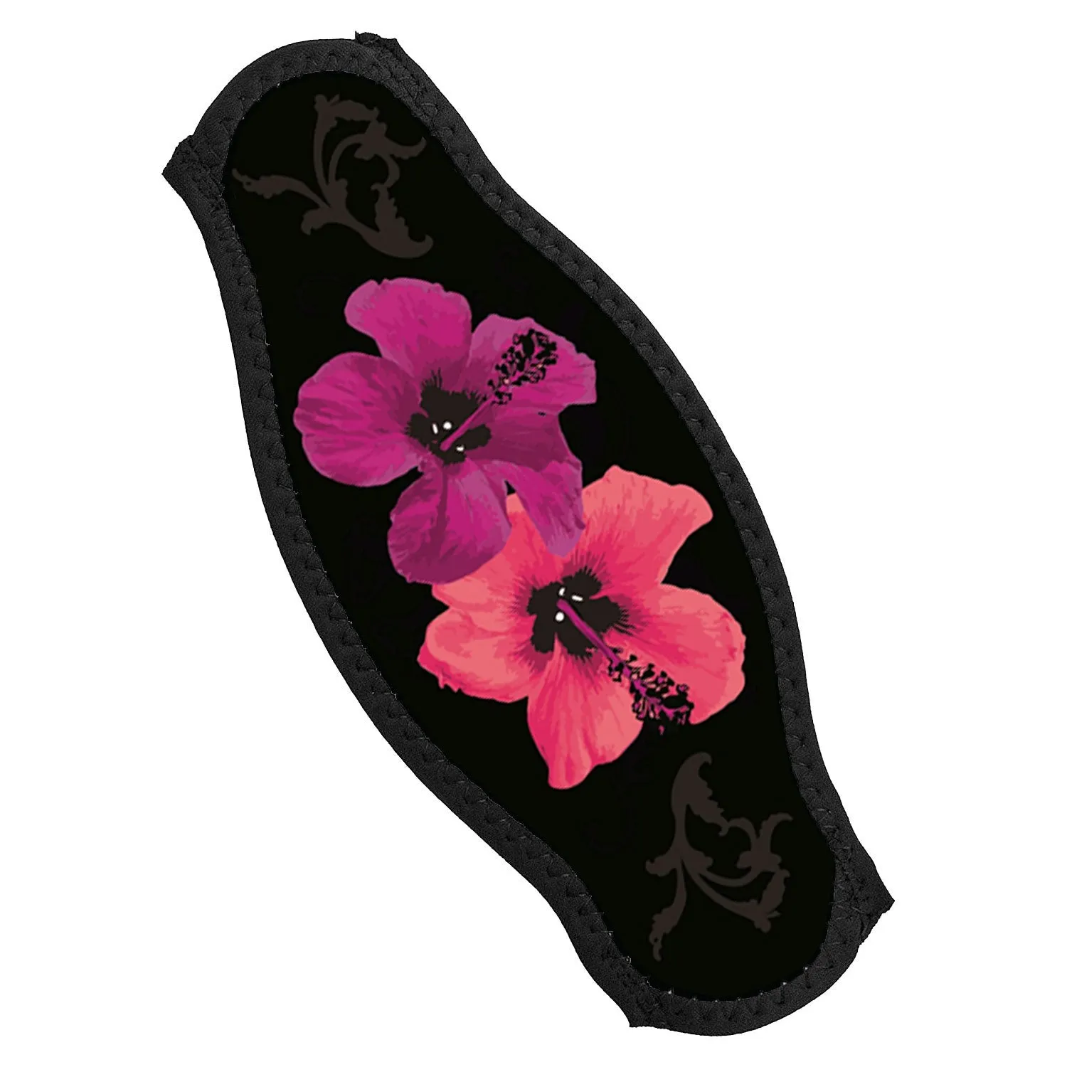 Open Box Innovative Scuba Concepts Strap-Wrapper-Hibiscus Pink