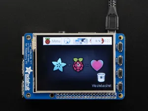 PiTFT Plus Assembled 320x240 2.8" TFT   Resistive Touchscreen - Pi 2 and Model A  / B 